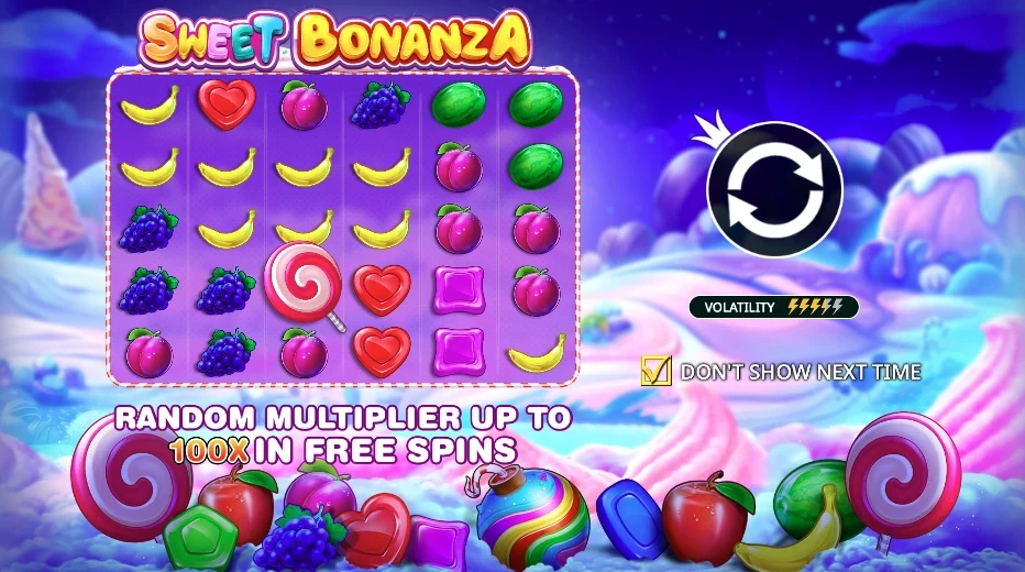 sweet bonanza demo