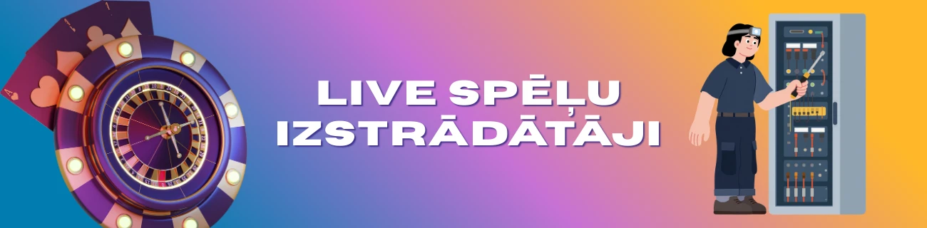 live spēļu izstrādātāji