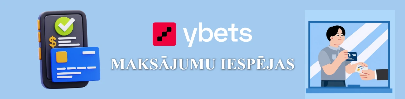 maksājumu metodes ybets